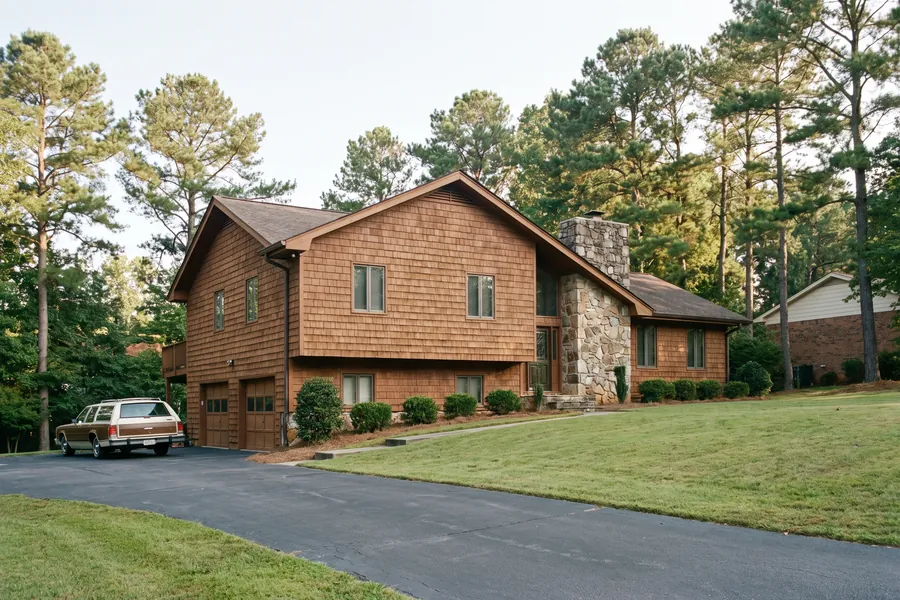 Front elevation — 3305 Edwards Mill Road, Raleigh, NC 27612